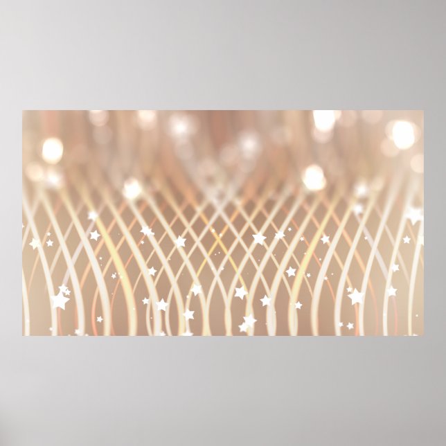 Abstraktens bakgrund. Brun bakgrund med vågar a Poster (Framsidan)