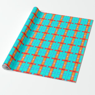 abstraktens bakgrund flerfärgad gingham mönster presentpapper