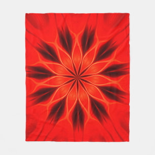 Abstraktens bakgrund. Geometric oriental kaleidosc Fleecefilt