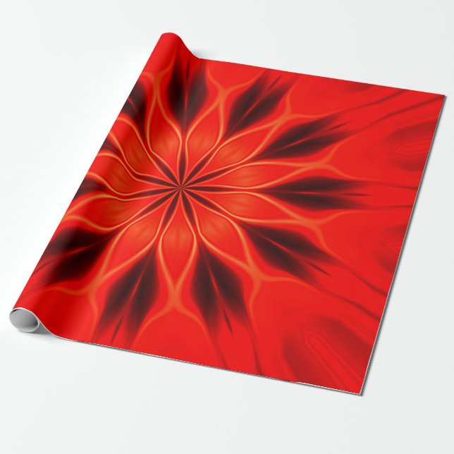 Abstraktens bakgrund. Geometric oriental kaleidosc Presentpapper (Utrullad)