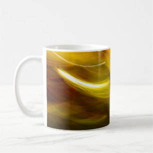 abstraktens bakgrund i flerfärgad färg, rörelse kaffemugg