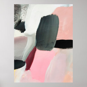 Abstraktens bakgrund målad. Abstrakt konst bakgrup Poster