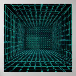 Abstraktens bakgrund poster