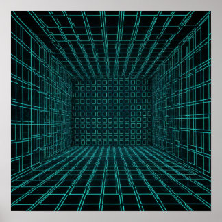 Abstraktens bakgrund poster