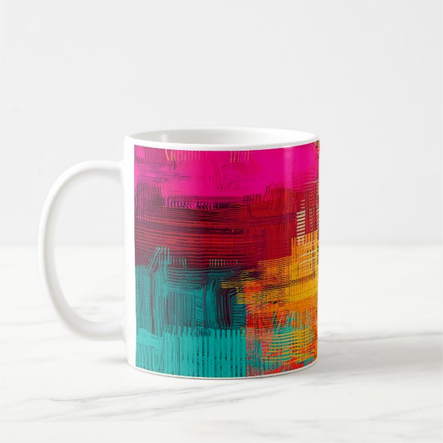 Abstraktens bakgrund struktur. 2d illustration. Ex Kaffemugg (Vänster)