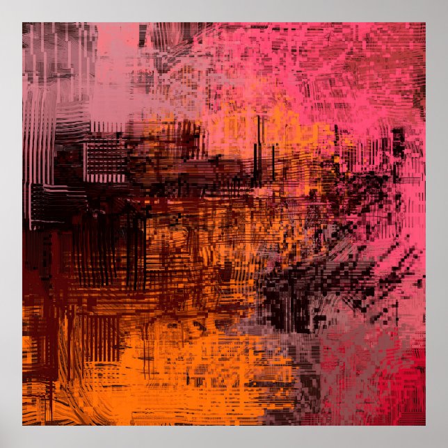 Abstraktens bakgrundsbild 2d illustration. Ex Poster (Framsidan)