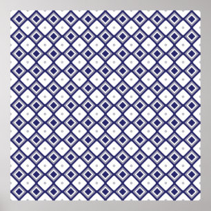Abstraktens bakgrundsgeometriska vintage p poster
