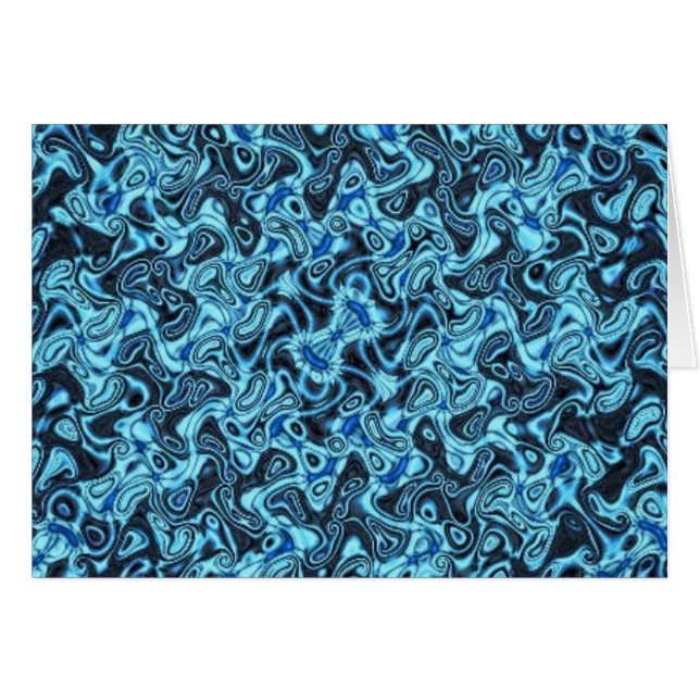 abstraktens biologikort OBS kort (Framsidan Horizontal)