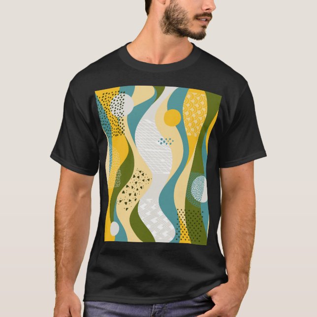 Abstraktens blanksteg: Utjämnade radnamn. T Shirt (Framsida)