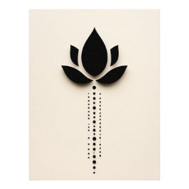 Abstraktens blombild fototryck