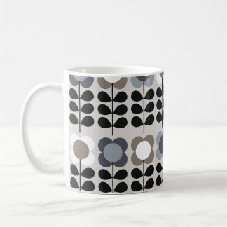 Abstraktens blommigt, sömlös mönster. Nordiska sti Kaffemugg