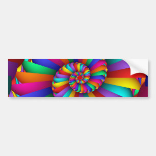 Abstraktens Bra  Fractal Art. Bildekal