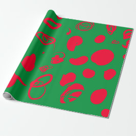 Abstraktens christmas-design Papper radbrytning Presentpapper