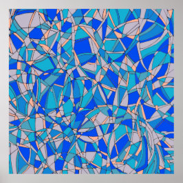 Abstraktens cirklar poster