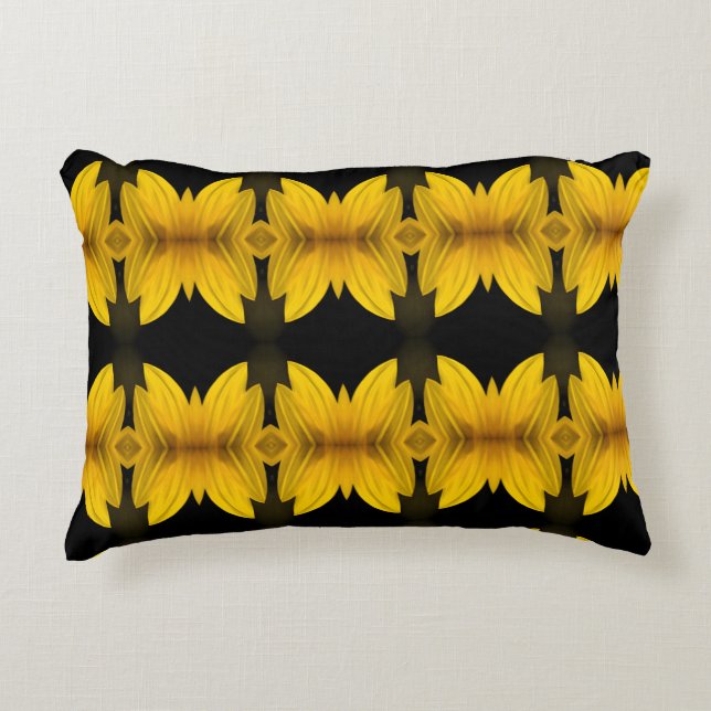 Abstraktens dekorfärg prydnadskudde (Framsidan)