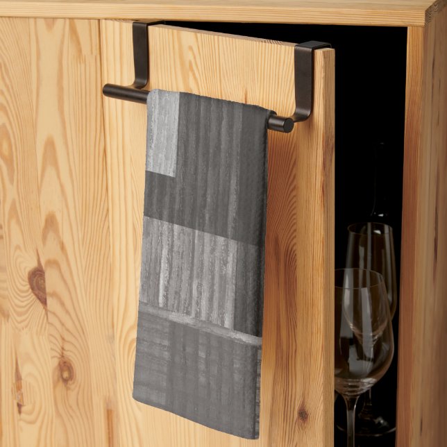 Abstraktens designplan 1 kökshandduk (Thirds Fold)