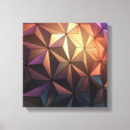 Abstraktens domänarkitektur canvastryck