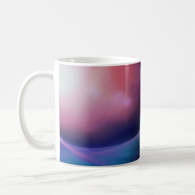 Abstraktens form som ska formas för färgning kaffemugg (Vänster)