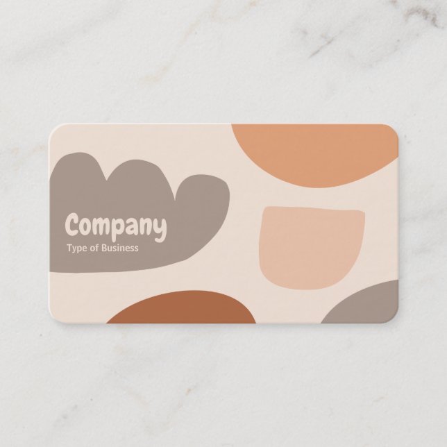 Abstraktens former 03 visitkort (Framsida)