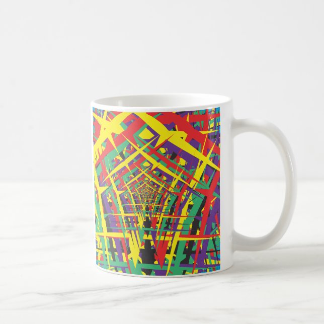 Abstraktens former kaffemugg (Höger)