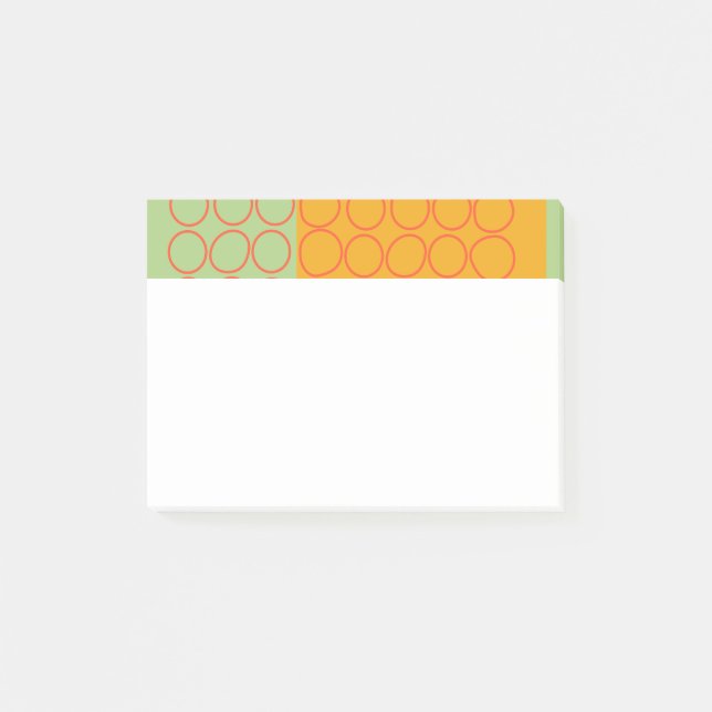 Abstraktens former post-it block (Framsida)