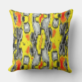 Abstraktens fyrkanter som bildas från repor över g kudde