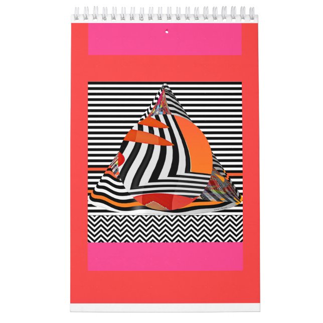 Abstraktens geometrikalender kalender (Omslag)