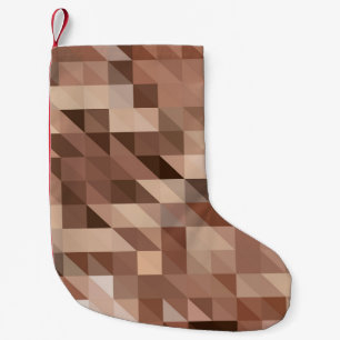 Abstraktens geometriska bakgrund ser ut som stilis liten julstrumpa