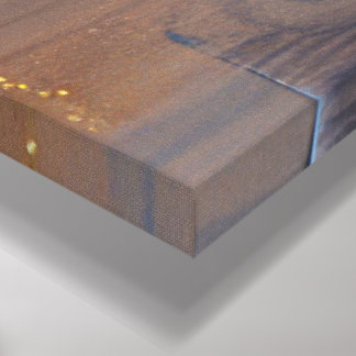 Abstraktens geometriska blombild - texturerad akry canvastryck