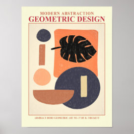 Abstraktens geometriska EP-nr 7 Poster