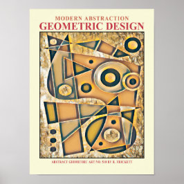 Abstraktens geometriska EP-nr 8 Poster