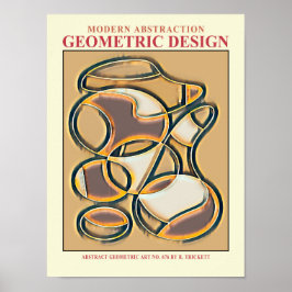 Abstraktens geometriska EP-nr 9 Poster