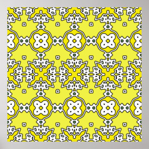 Abstraktens geometriska illustration. Mönster. Slu Poster