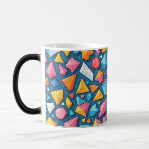 Abstraktens geometriska mönster 16 - Kaffe Mugg