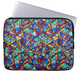 Abstraktens geometriska mönster 22 - Laptop sleeve