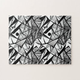 Abstraktens geometriska mönster 24 - Pussel