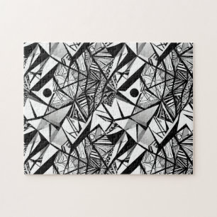 Abstraktens geometriska mönster 24 - Pussel