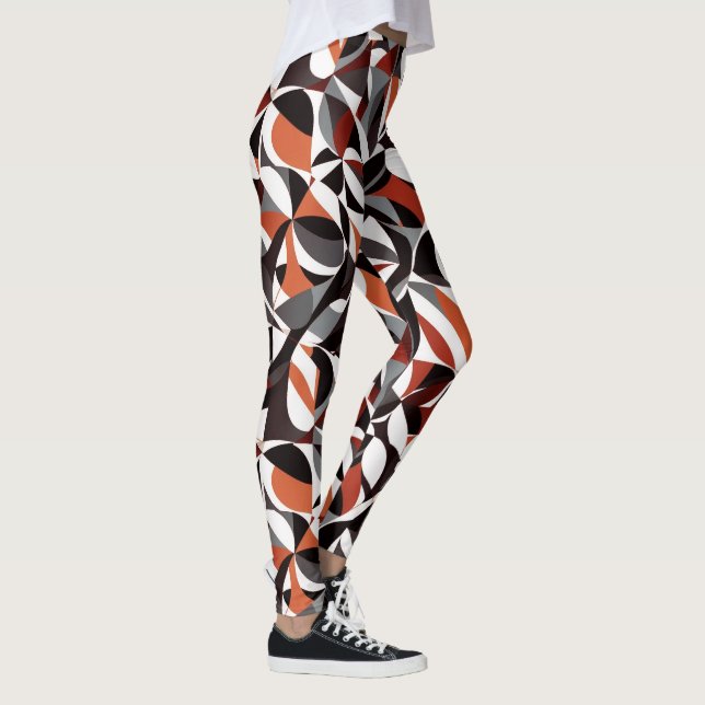 Abstraktens geometriska mönster 32 - Leggingar Leggings (Höger)