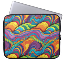 Abstraktens geometriska mönster 34 - Laptop sleeve