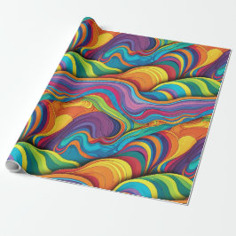 Abstraktens geometriska mönster 34 - Presentpapper