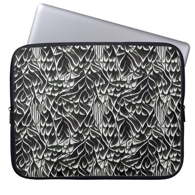 Abstraktens geometriska mönster 38 - Laptop sleeve (Framsidan)