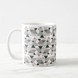 Abstraktens geometriska mönster Mugg