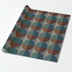 Abstraktens geometriska mönster. presentpapper