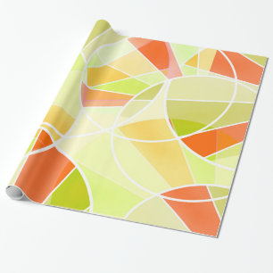 Abstraktens geometriska mönster presentpapper