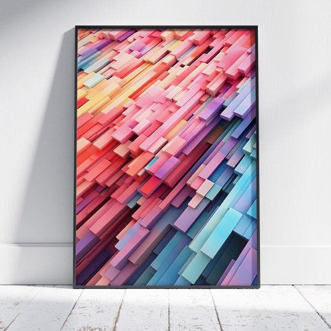 Abstraktens geometriska Poster (Skapare uppladdad)