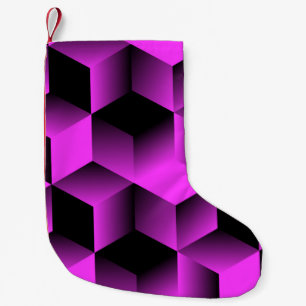 abstraktens geometriska sömlösa mönster med rut liten julstrumpa