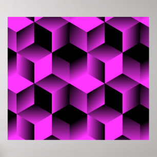 abstraktens geometriska sömlösa mönster med rutnät poster