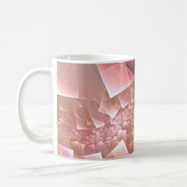 Abstraktens geometriska texturerade dekoration kaffemugg