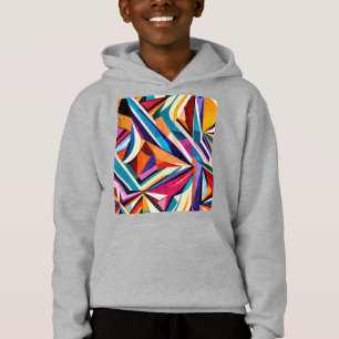 Abstraktens geometriska yta art 1223-Barn T Shirt