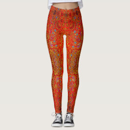Abstraktens gnistra vackra prov leggings